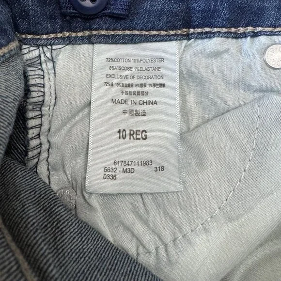 LEVIS 711 Skinny Jeans Girls 10 NWT Blue Denim Levi's Girl Jean NEW - Picture 9 of 9